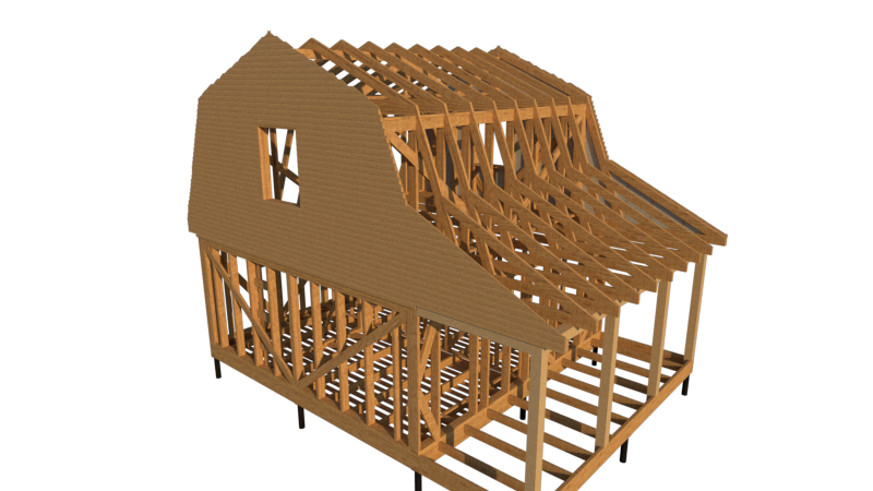 Технология стропильной системы в строительстве каркасных домов